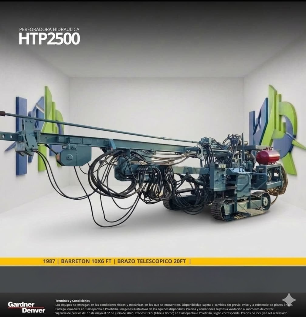 Perforadora Hidráulica HTP2500